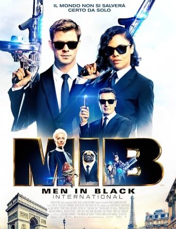 Poster for the movie "Men in Black: International"