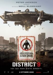 Poster for the movie "District 9"