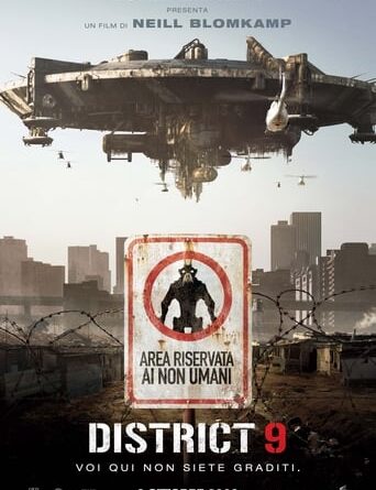 Poster for the movie "District 9"