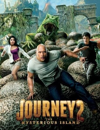 Poster for the movie "Journey 2: The Mysterious Island"