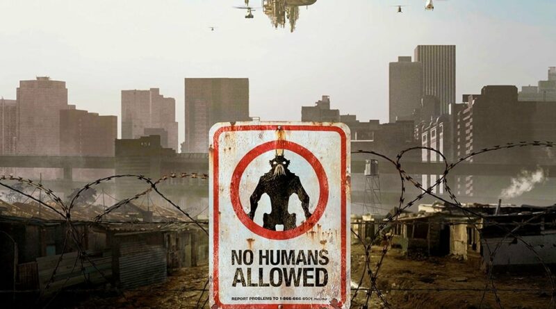 Poster for the movie "District 9"