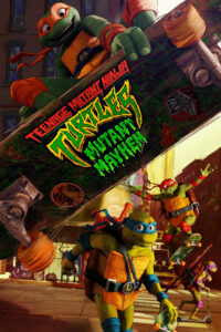 Poster for the movie "Teenage Mutant Ninja Turtles: Mutant Mayhem"