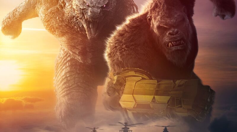 Poster for the movie "Godzilla x Kong: The New Empire"